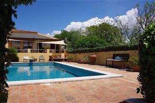 Pool with terrace