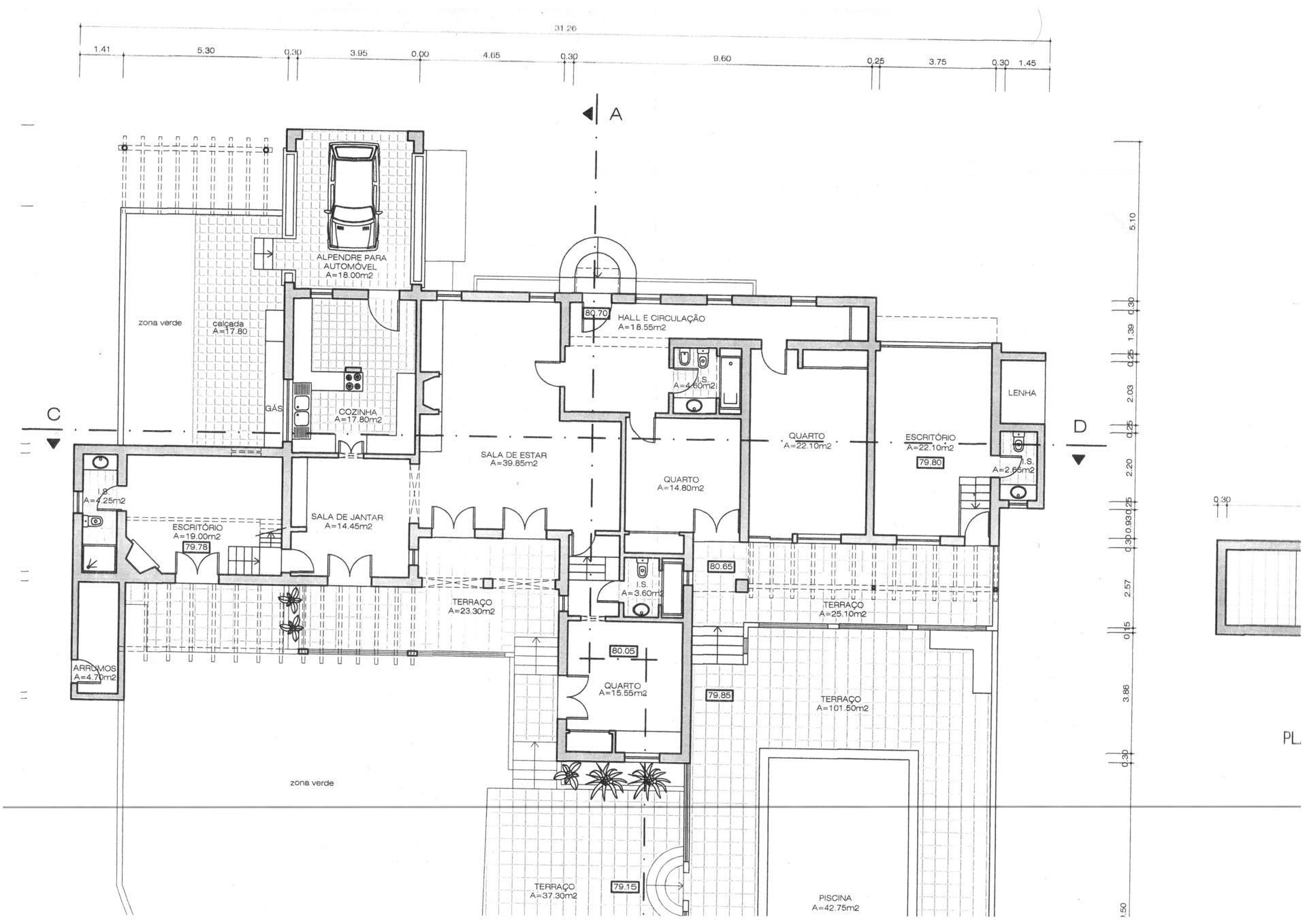Fastighetsplanlösning